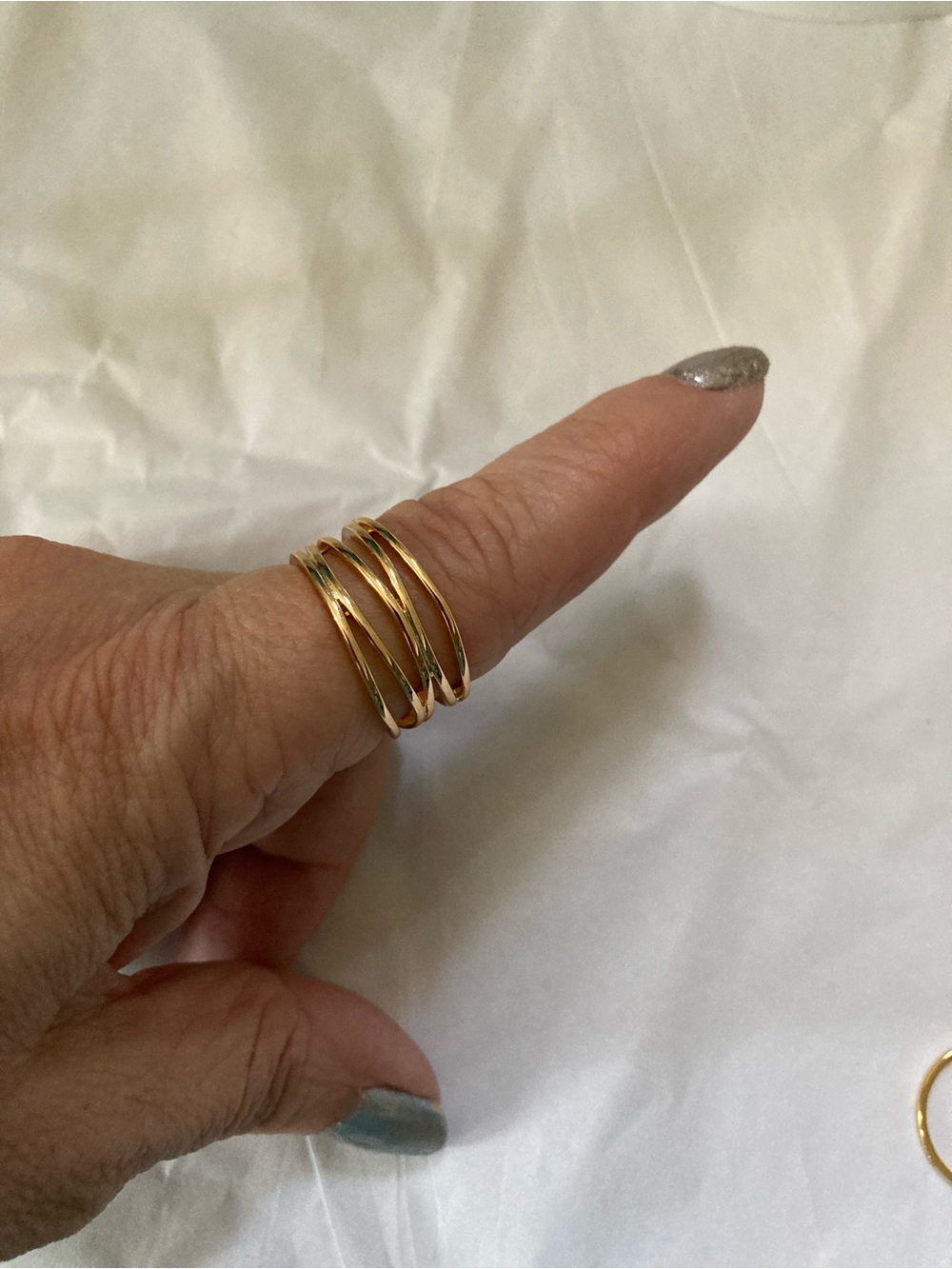 Gold Multi-Band  Women’s Fashion Ring